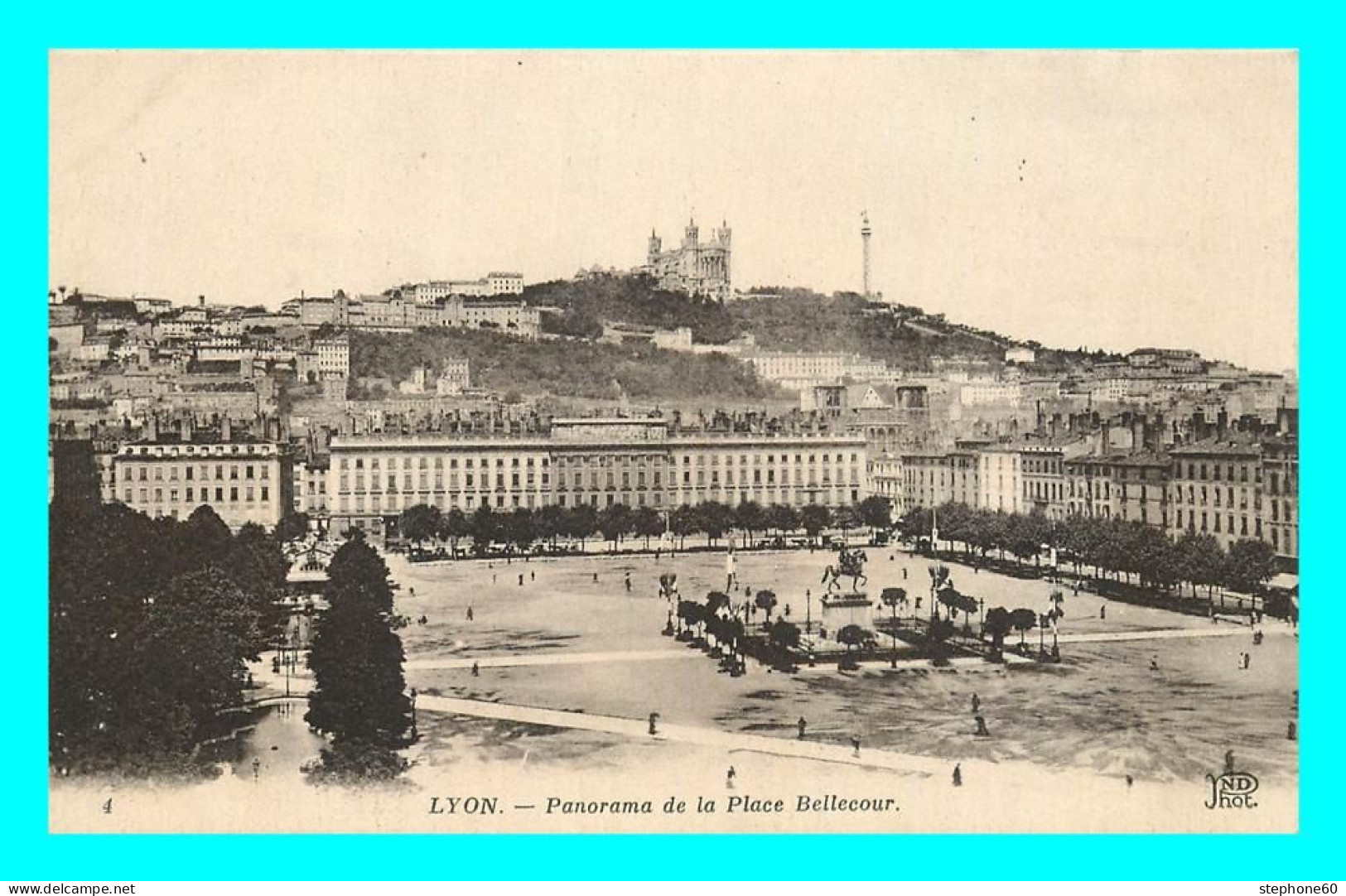 A862 / 301 69 - LYON Panorama De La Place Bellecour - Sonstige & Ohne Zuordnung