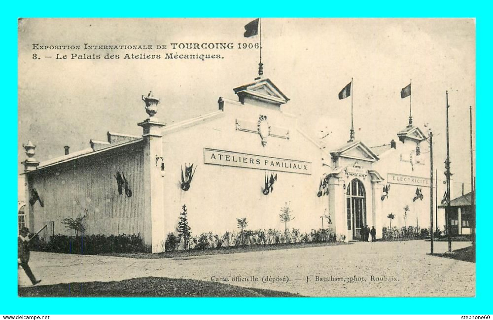 A862 / 347 59 - TOURCOING 1906 Exposition Internationale Palais Des Ateliers Mécaniques - Tourcoing