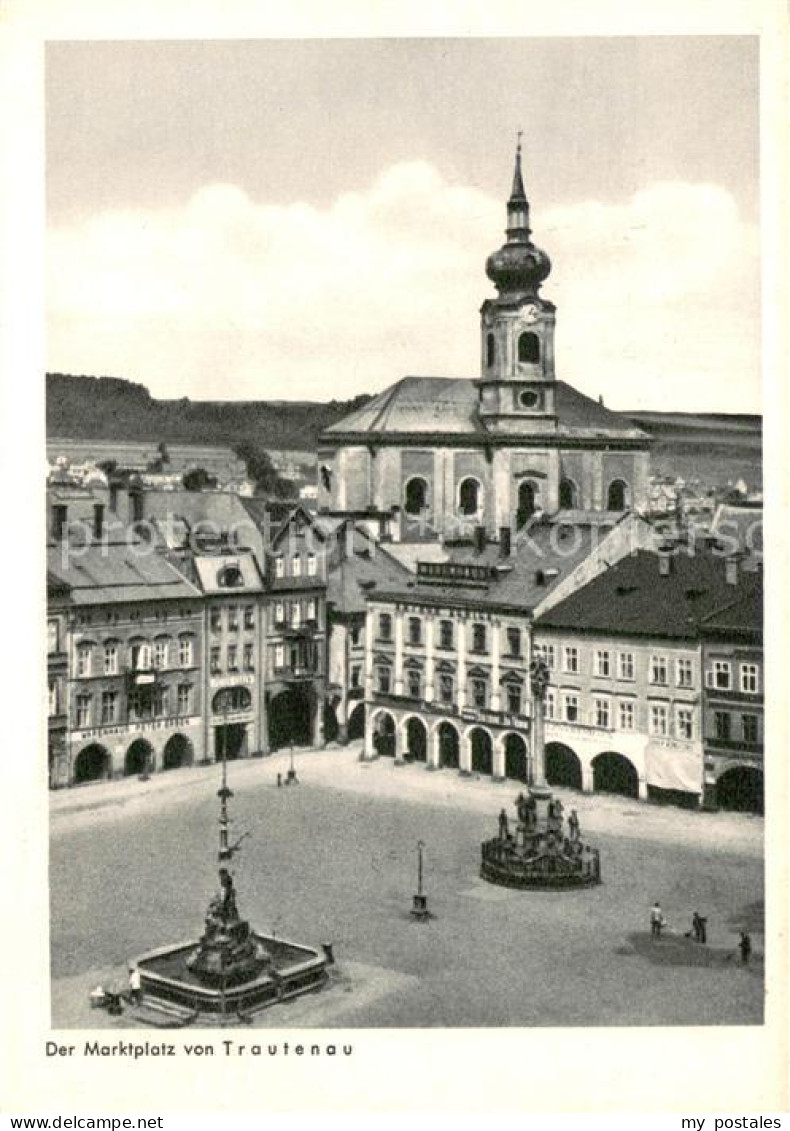 73669204 Trautenau Tschechien Marktplatz Aus Dem Jahrweiser Schoenes Sudetenland - República Checa