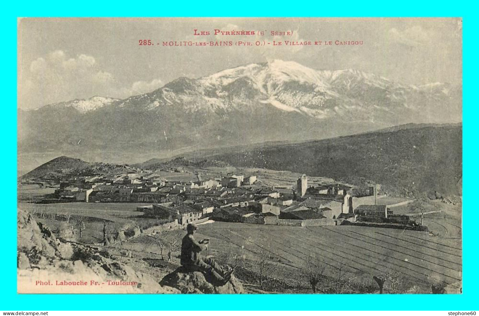 A863 / 627 66 - MOLITG LES BAINS Village Et Le Canigou - Sonstige & Ohne Zuordnung