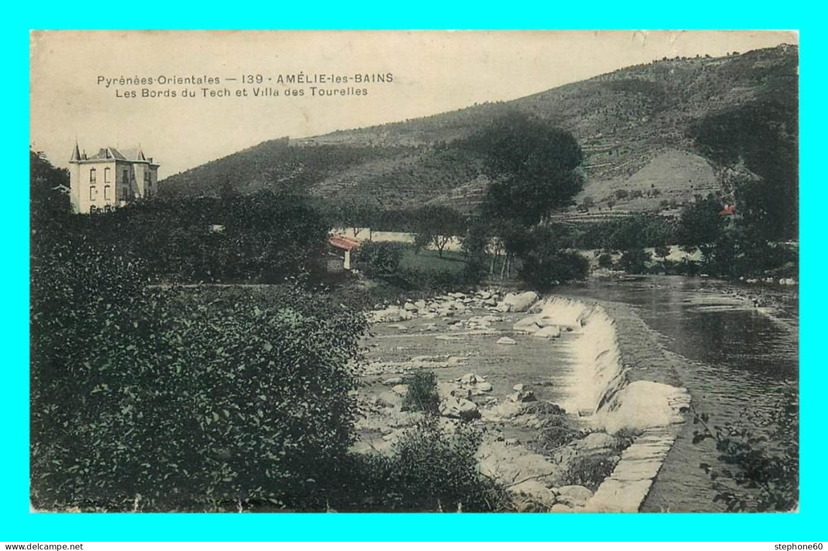 A863 / 631 66 - AMELIE LES BAINS Bords Du Tech Et Villa Des Tourelles - Sonstige & Ohne Zuordnung