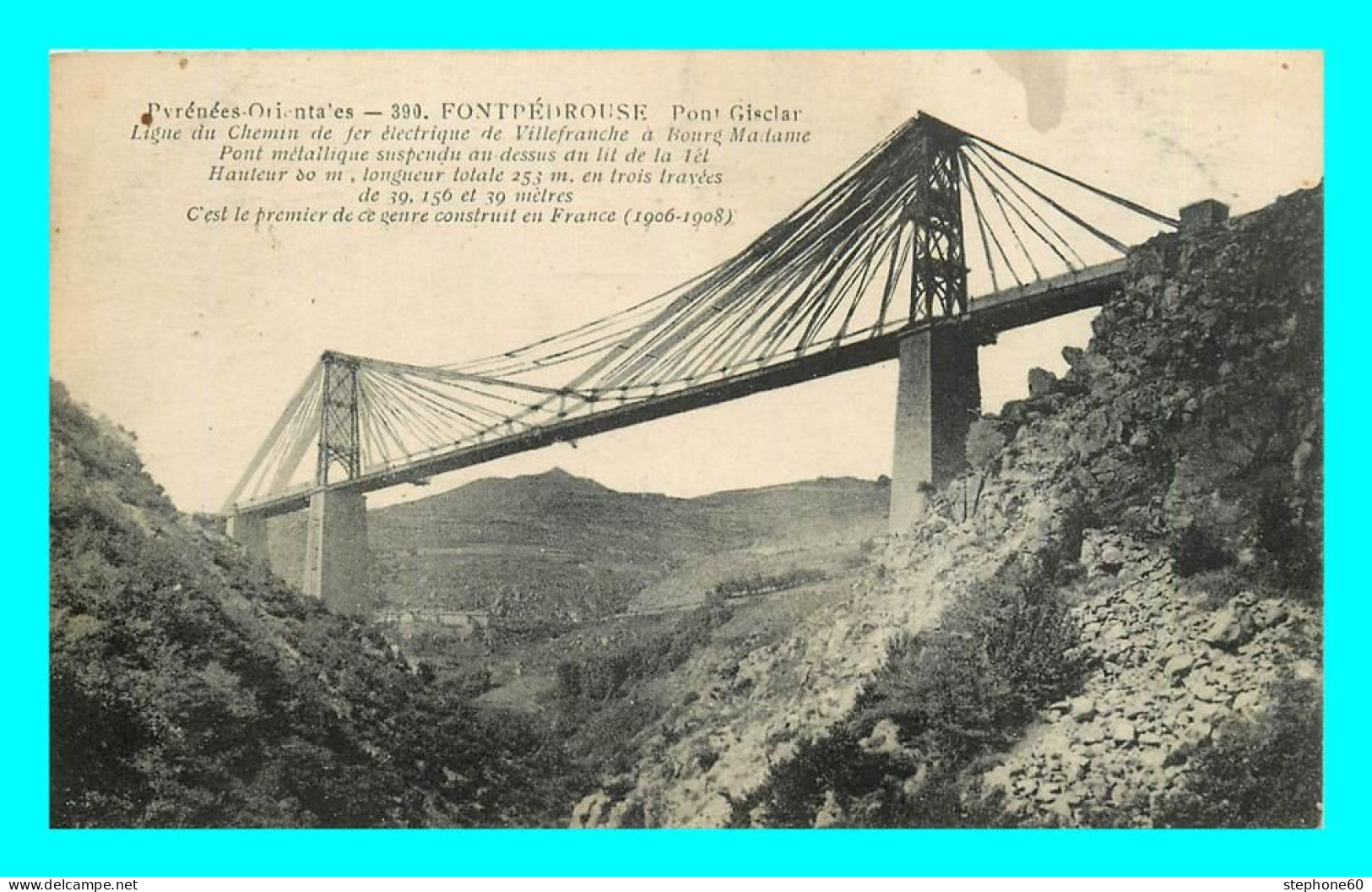 A863 / 619 66 - FONTPEDROUSE Pont Gisclar - Sonstige & Ohne Zuordnung