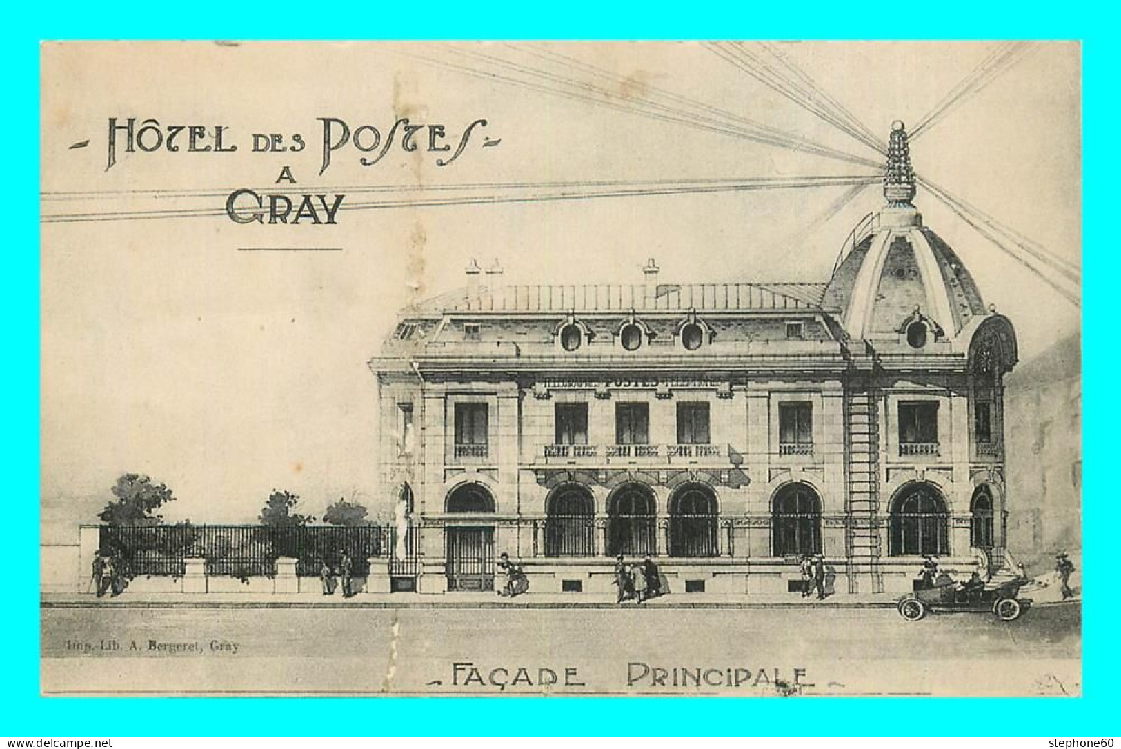 A863 / 379 70 - GRAY Hotel Des Postes - Gray