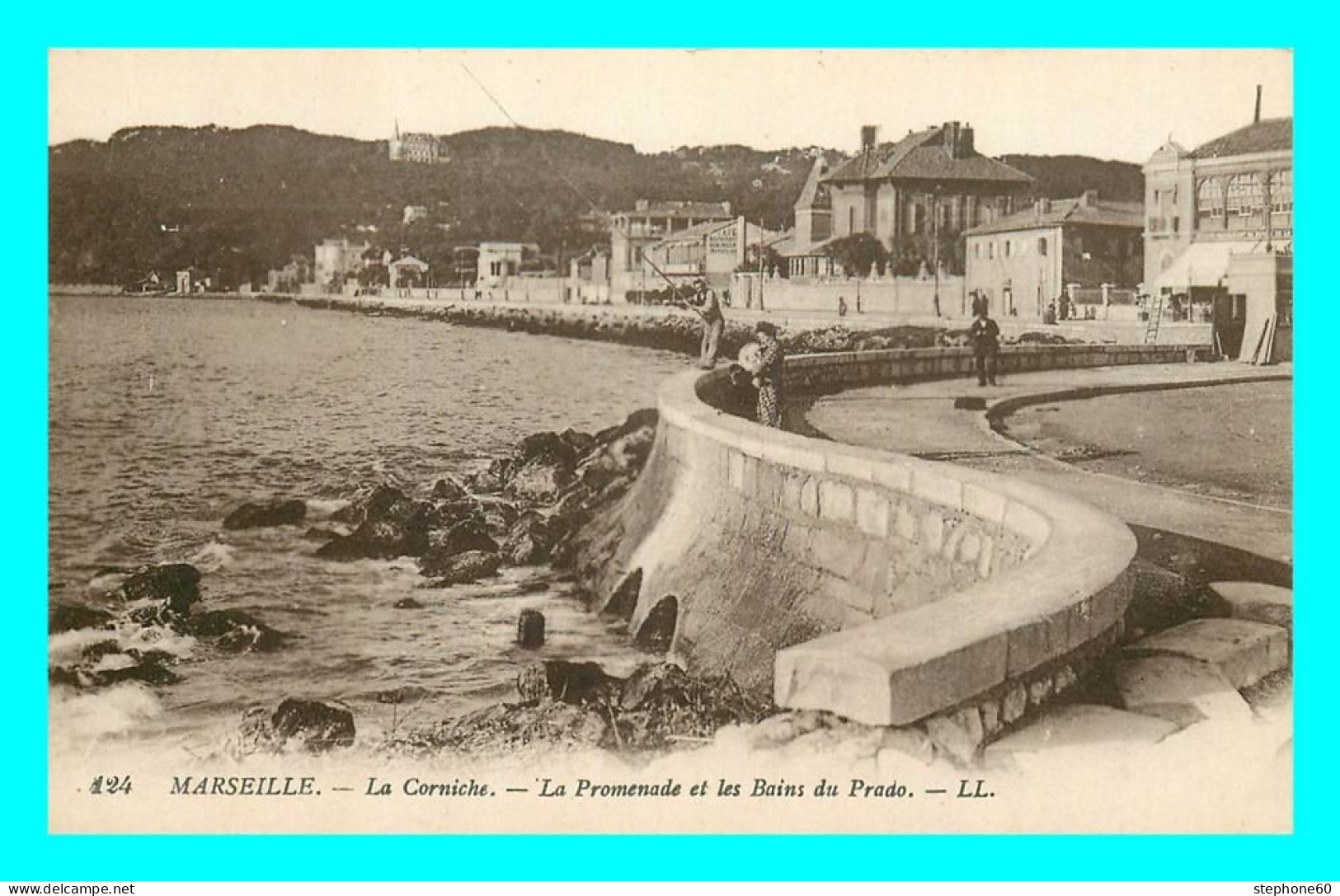 A862 / 617 13 - MARSEILLE La Corniche Promenade Et Bains Du Prado - Unclassified