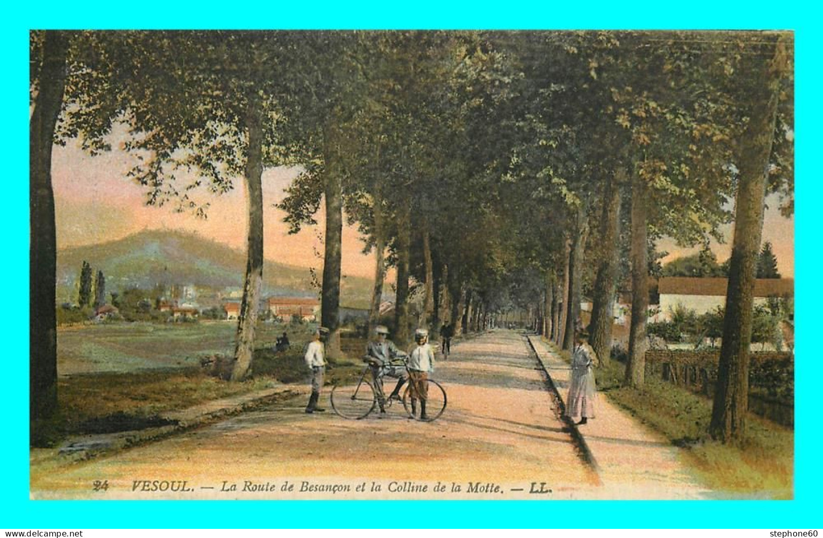A863 / 481 70 - VESOUL Route De Besancon Et Colline De La Motte - Vesoul
