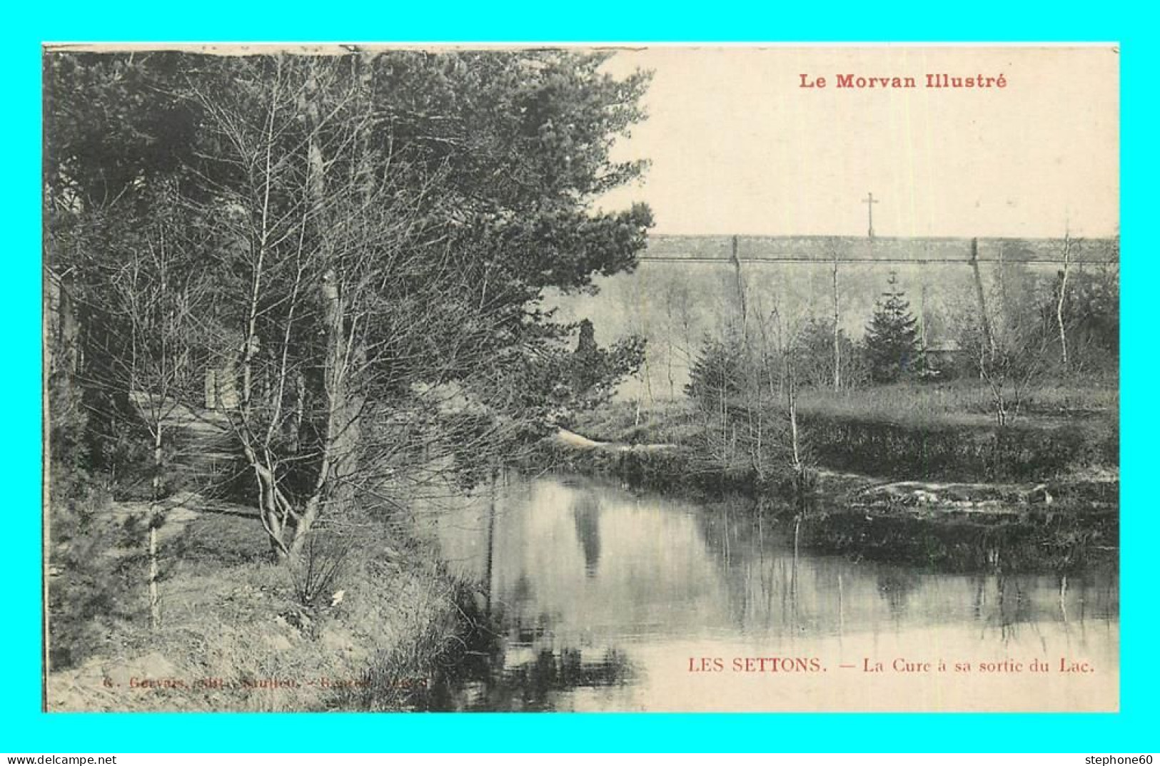 A863 / 489 58 - LES SETTONS La Cure à Sa Sortie Du Lac - Otros & Sin Clasificación