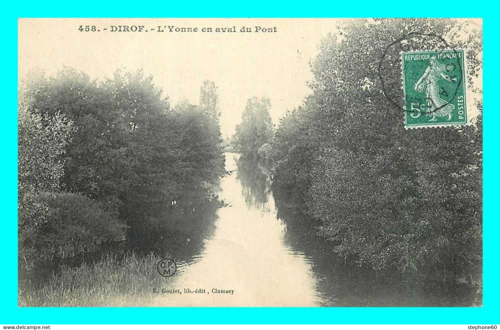 A863 / 541 58 - DIROF L'Yonne En Aval Du Pont - Altri & Non Classificati