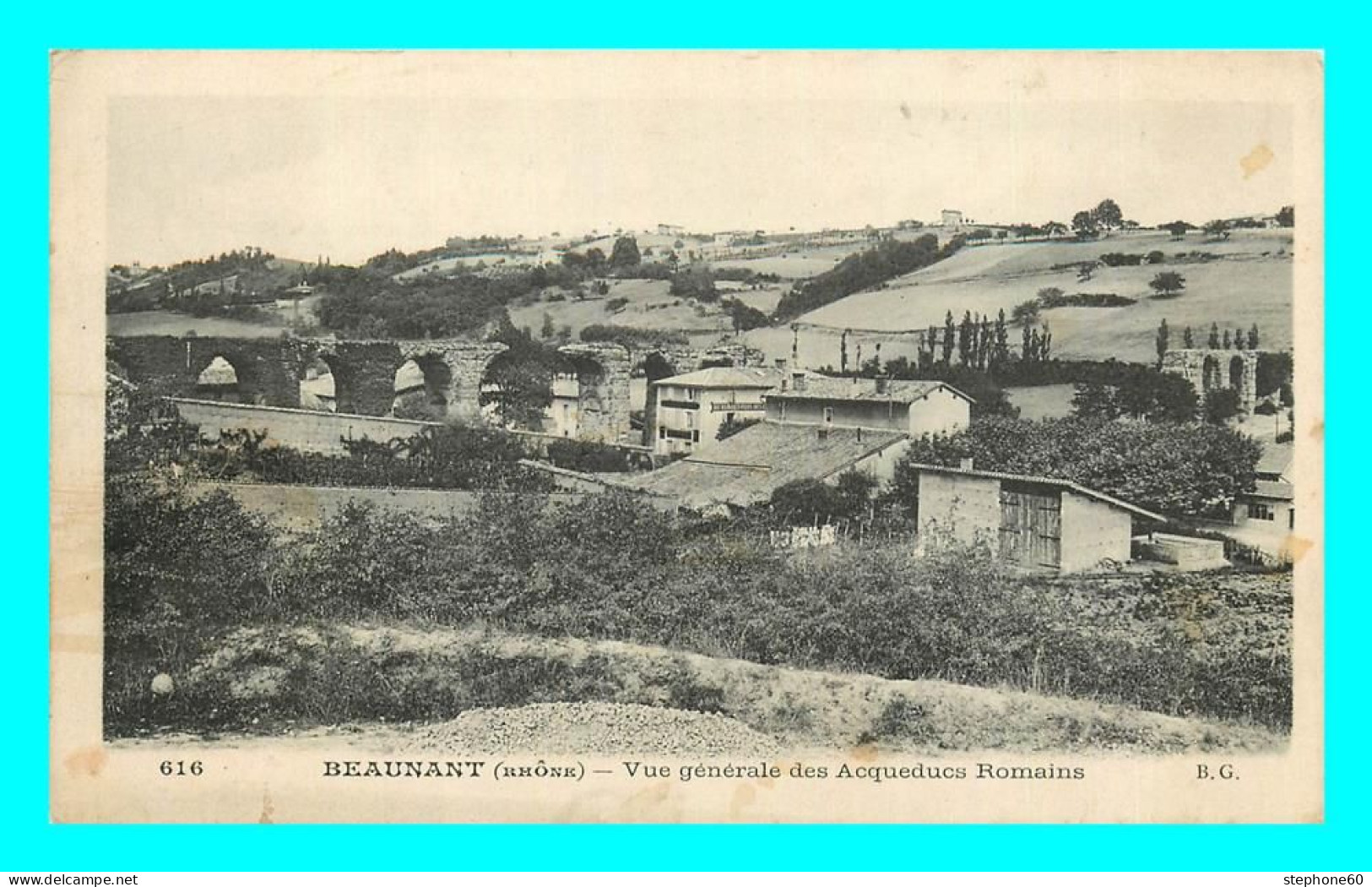 A863 / 007 69 - BEAUNANT Vue Générale Des Aqueducs Romains - Altri & Non Classificati