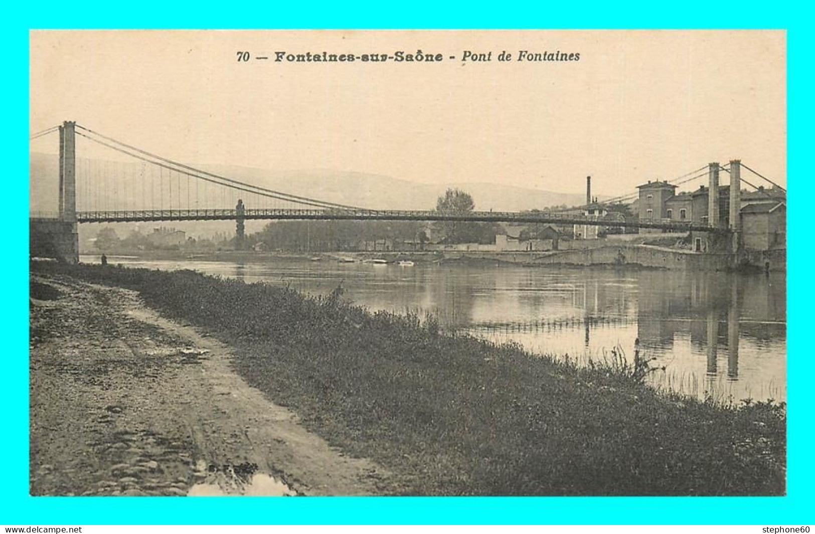 A863 / 035 69 - FONTAINES SUR SAONE Pont De Fontaines - Altri & Non Classificati