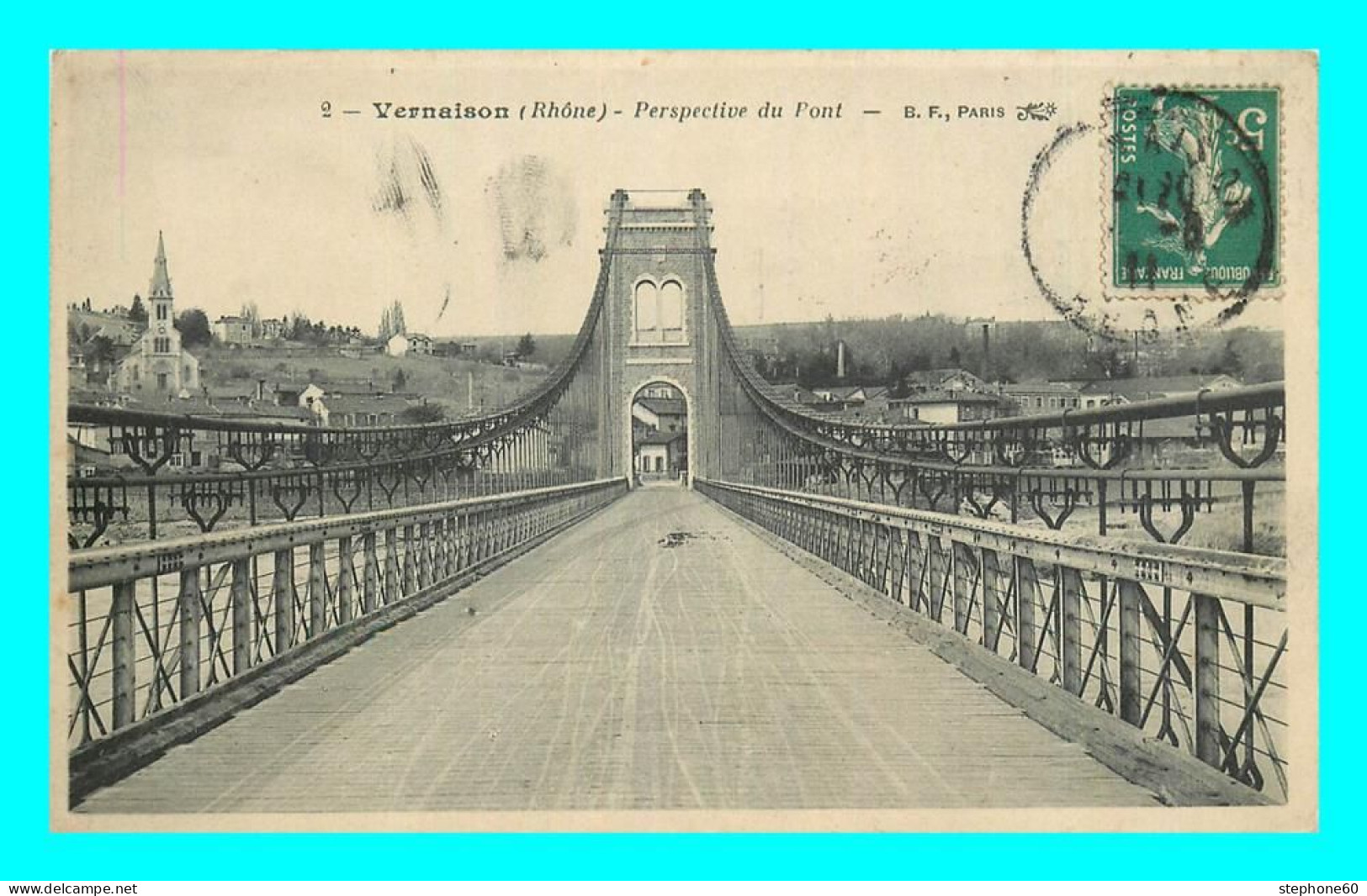 A863 / 085 69 - VERNAISON Perspective Du Pont - Sonstige & Ohne Zuordnung