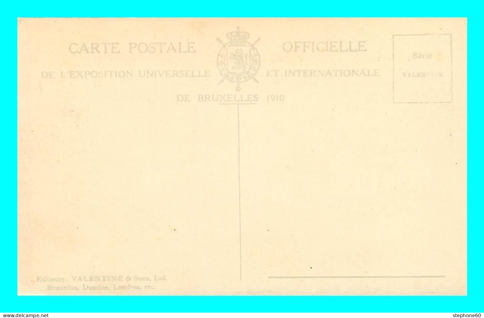 A860 / 259 BRUXELLES Exposition Universelle 1910 Nouvelle Facade - Sonstige & Ohne Zuordnung