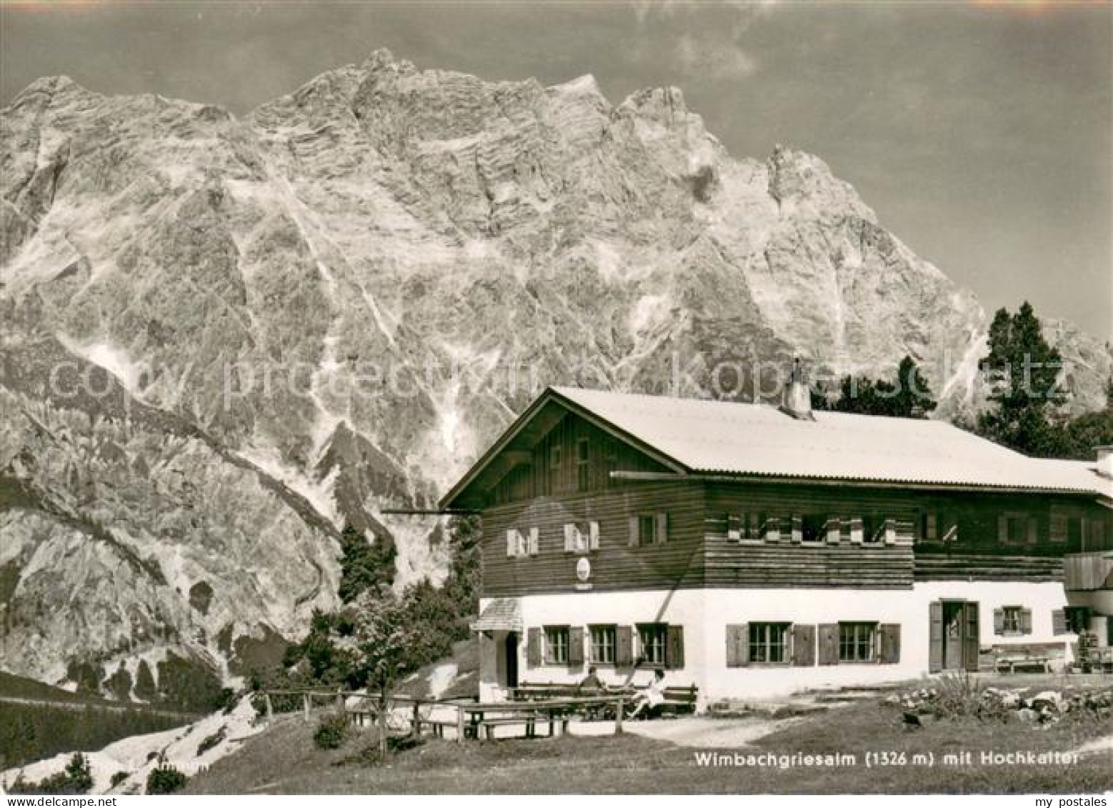 73669194 Wimbach Ramsau Wimbachgriesalm Mit Hochkalter Berchtesgadener Alpen Wim - Berchtesgaden