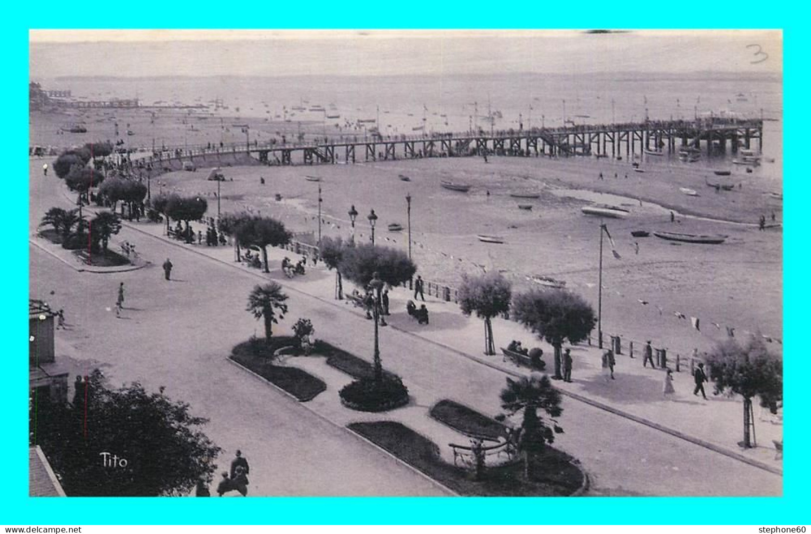 A860 / 191 33 - ARCACHON Boulevard Et Jetée Promenade - Arcachon