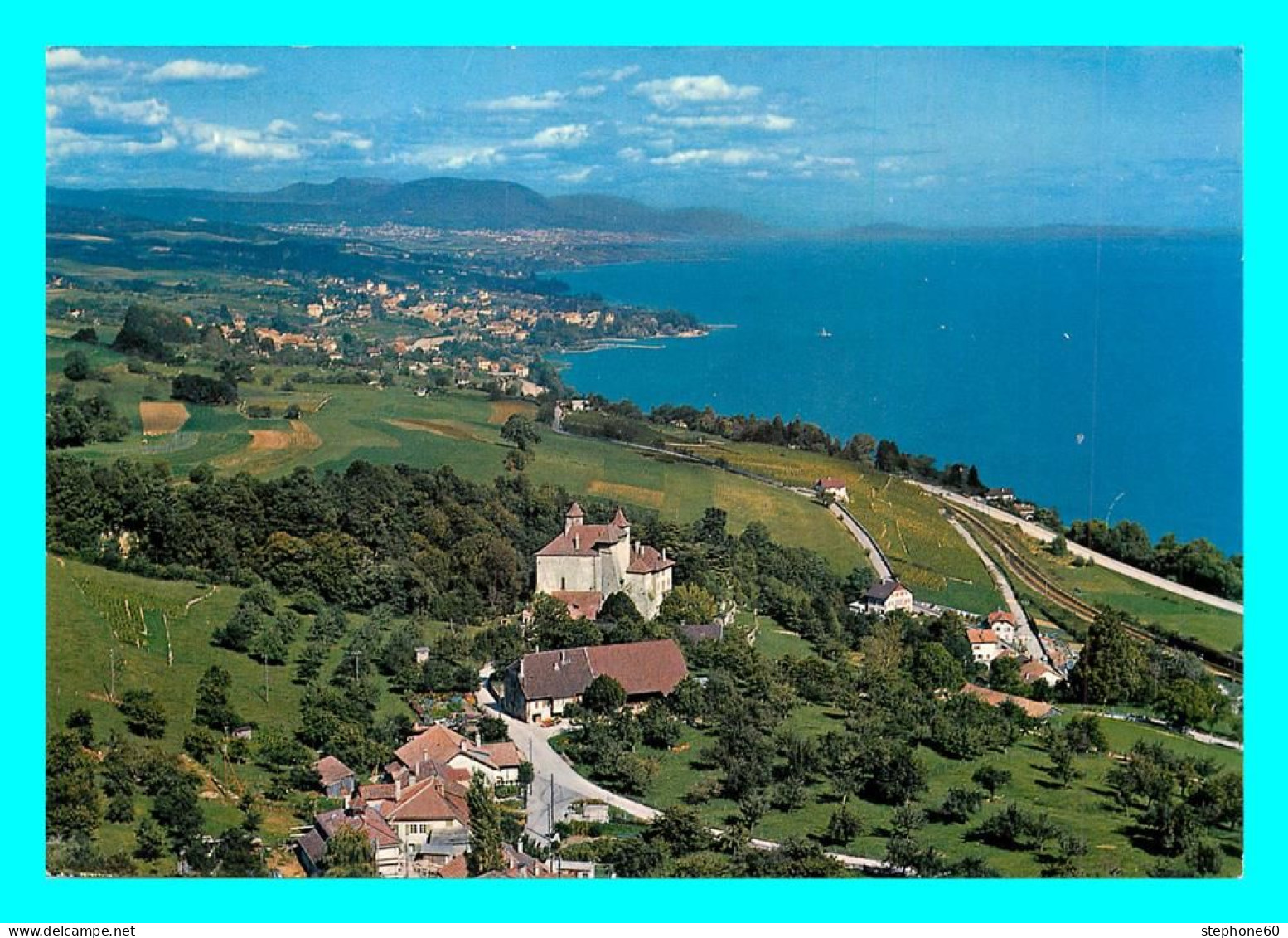 A857 / 107 Suisse VAUMARCUS ST AUBIN Lac De Neuchatel Et Chaumont - Neuchâtel