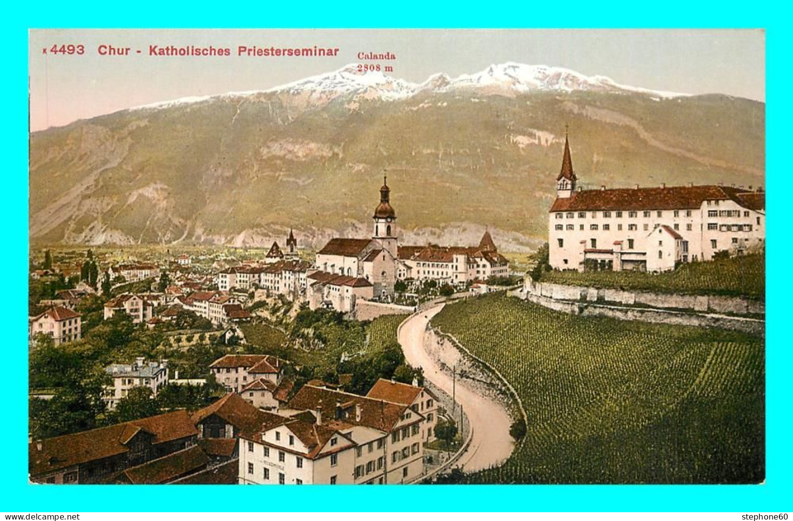 A858 / 607 Suisse CHUR Kathollisches Priesterseminar - Coira