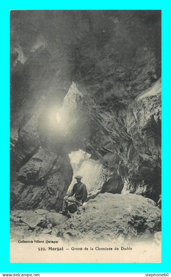 A861 / 685 29 - MORGAT Grotte De La Cheminée Du Diable - Morgat