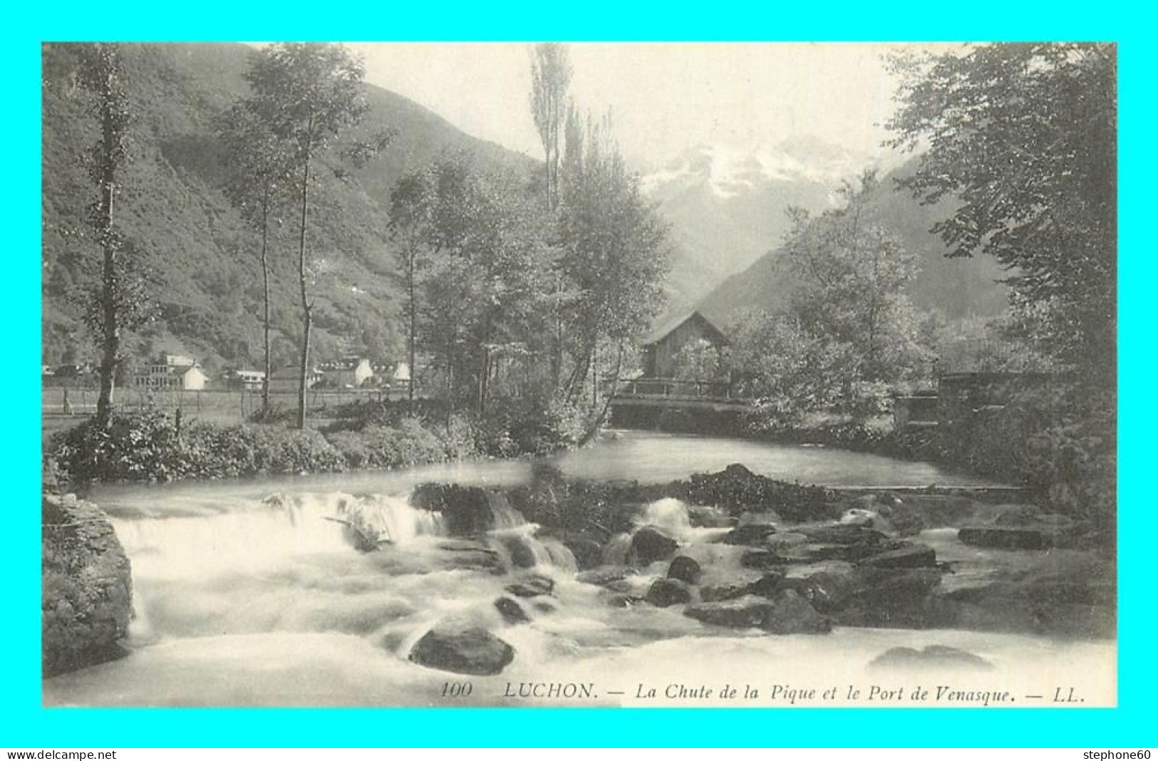 A861 / 483 31 - LUCHON La Chute De La Pique Et Le Portde Vénasque - Luchon