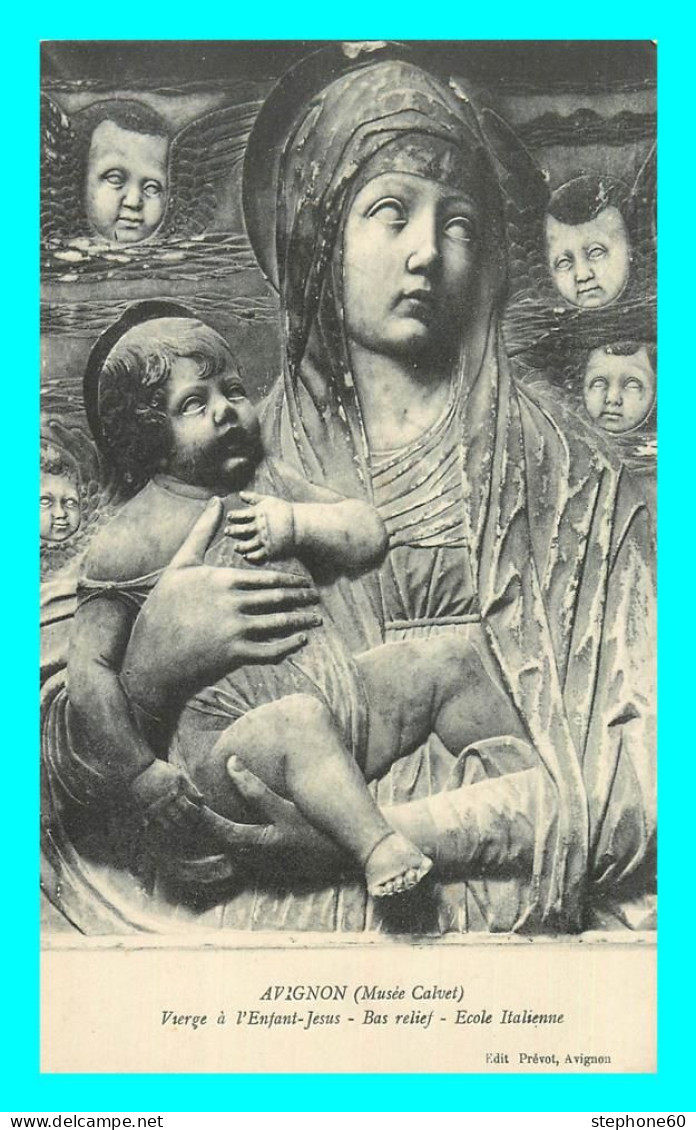 A861 / 607 84 - AVIGNON Vierge àl'Enfant Jesus Bas Relief - Avignon