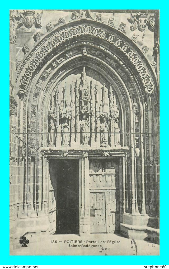 A861 / 519 86 - POITIERS Portail De L'Eglise Sainte Radegonde - Poitiers