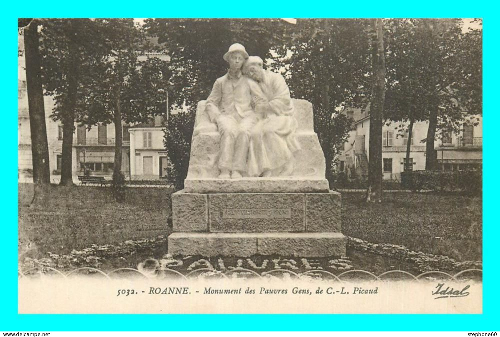 A861 / 457 42 - ROANNE Monument Des Pauvres Gens - Roanne