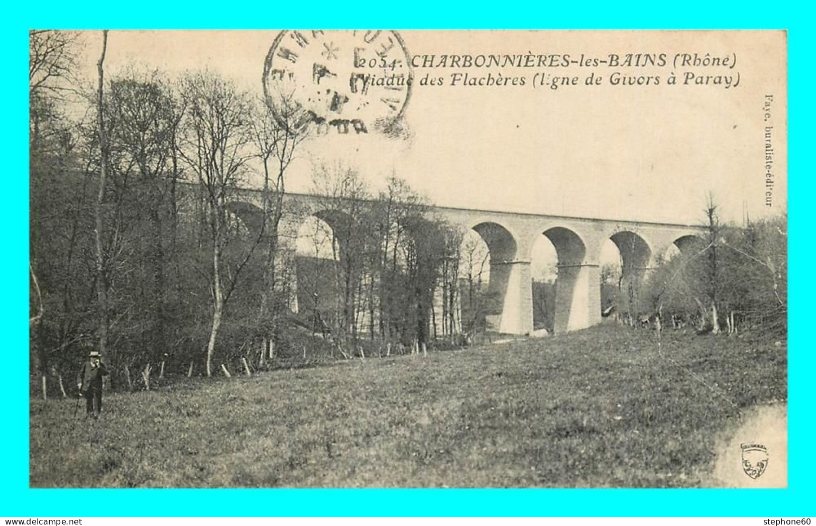 A865 / 091 69 - CHARBONNIERES LES BAINS Viaduc Des Flacheres - Sonstige & Ohne Zuordnung