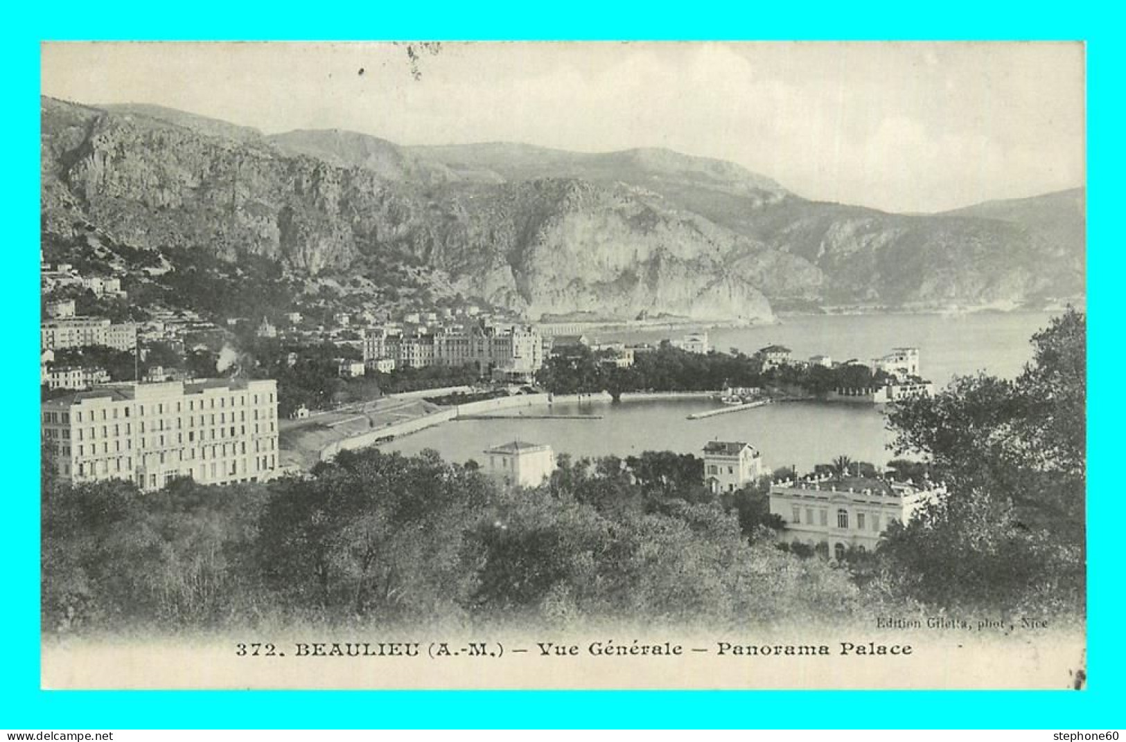 A861 / 419 06 - BEAULIEU SUR MER Vue Générale Panorama Palace - Beaulieu-sur-Mer