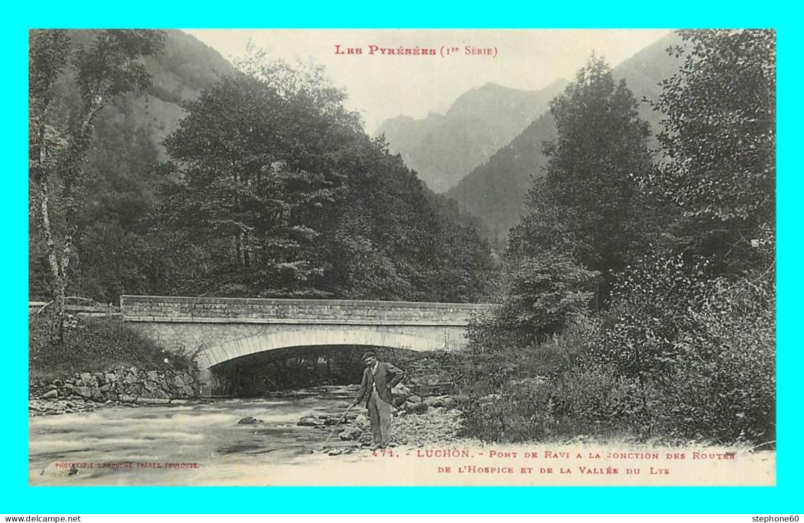 A861 / 203 31 - LUCHON Pont De Ravi à La Jonction Des Routes - Luchon