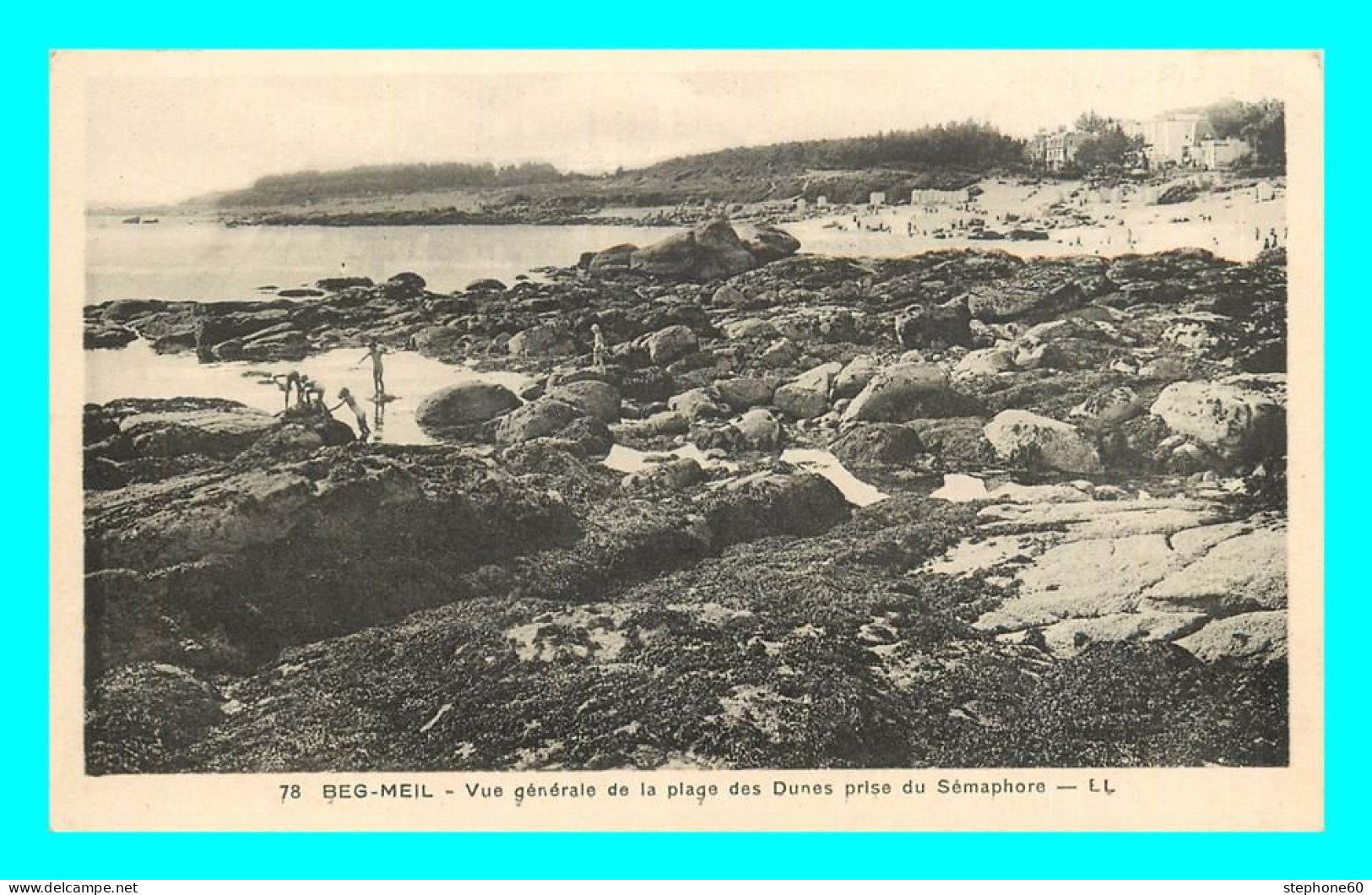 A861 / 033 29 - BEG MEIL Vue Générale De La Plage Des Dunes Prise Du Sémaphore - Beg Meil