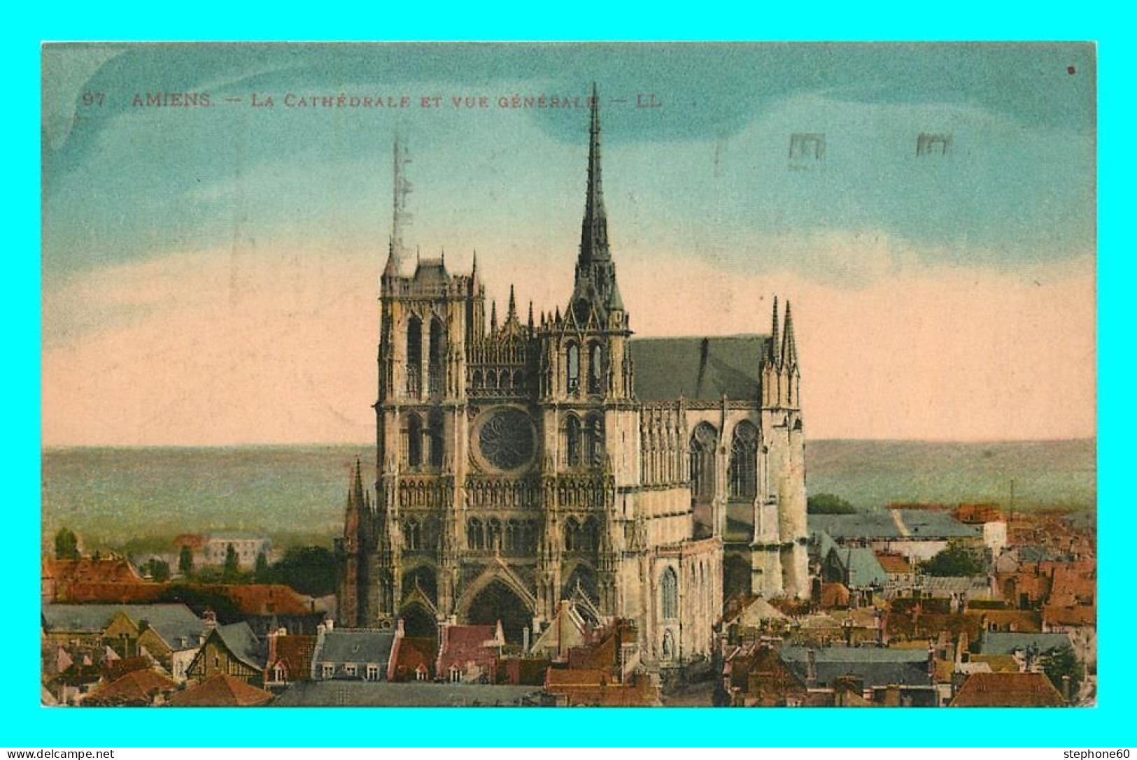 A859 / 655 80 - AMIENS Cathédrale Et Vue Générale - Amiens