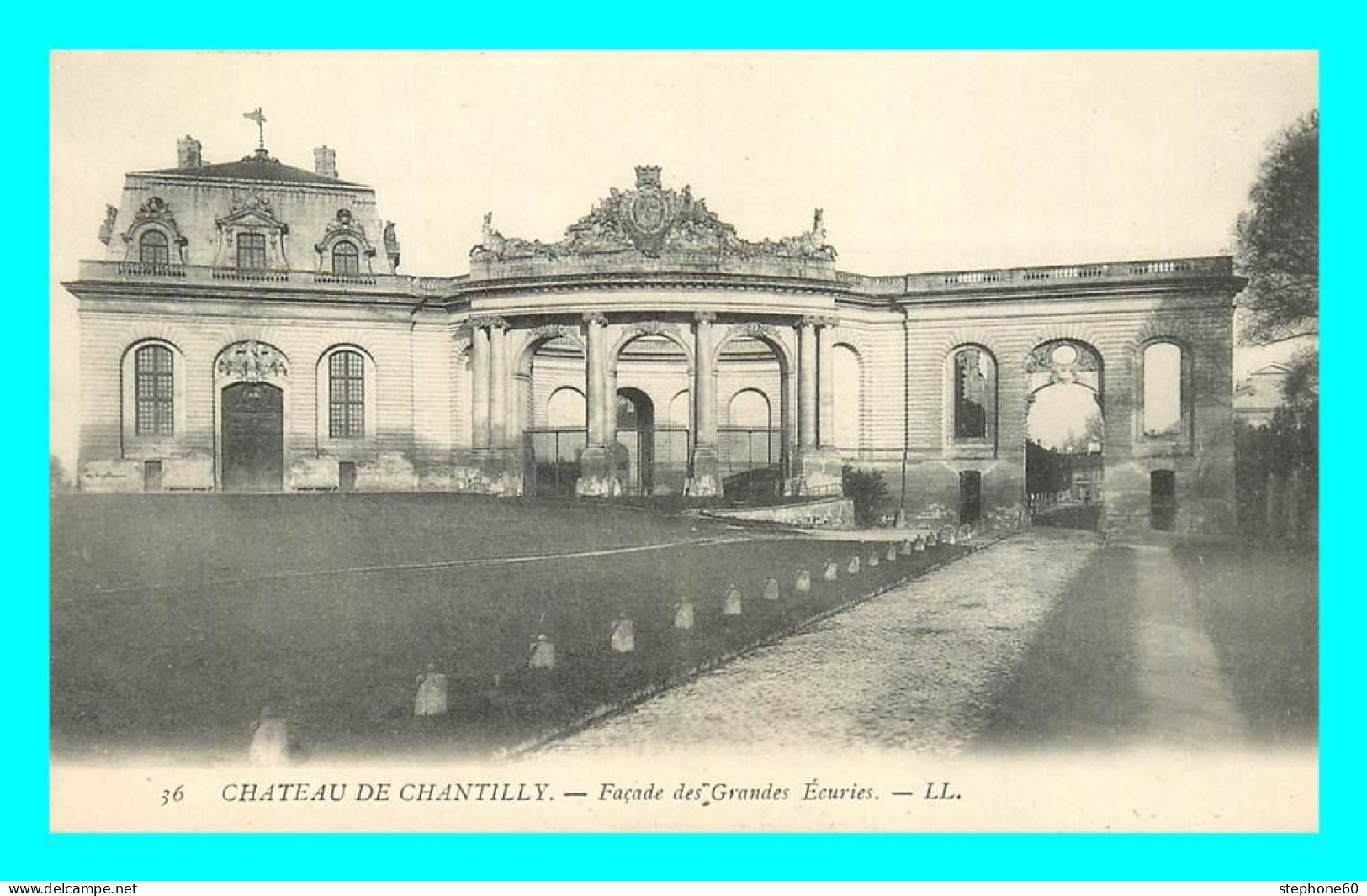 A859 / 501 60 - CHANTILLY Chateau Facade Des Grandes Ecuries - Chantilly