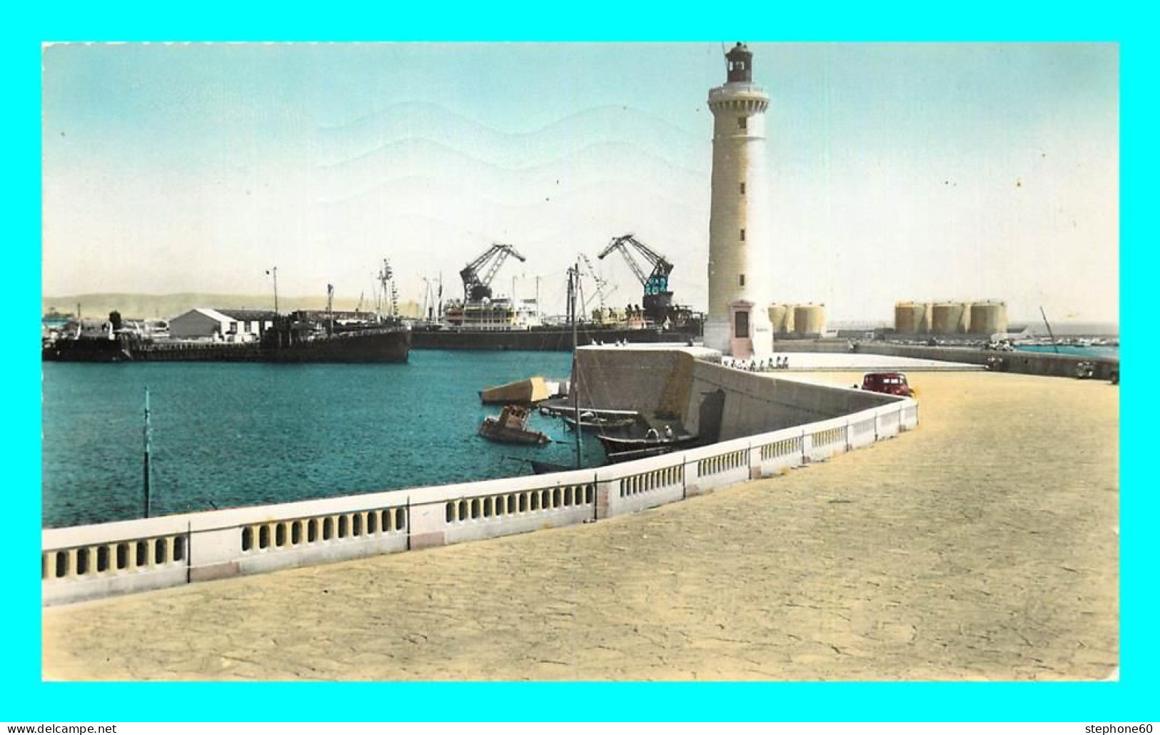 A859 / 027 34 - SETE Le Mole Et Le Phare - Sete (Cette)