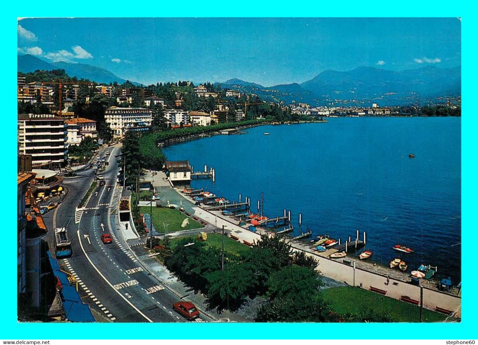 A857 / 487 Suisse LUGANO PARADISIO Vue Générale Et Débarcadere - Lugano