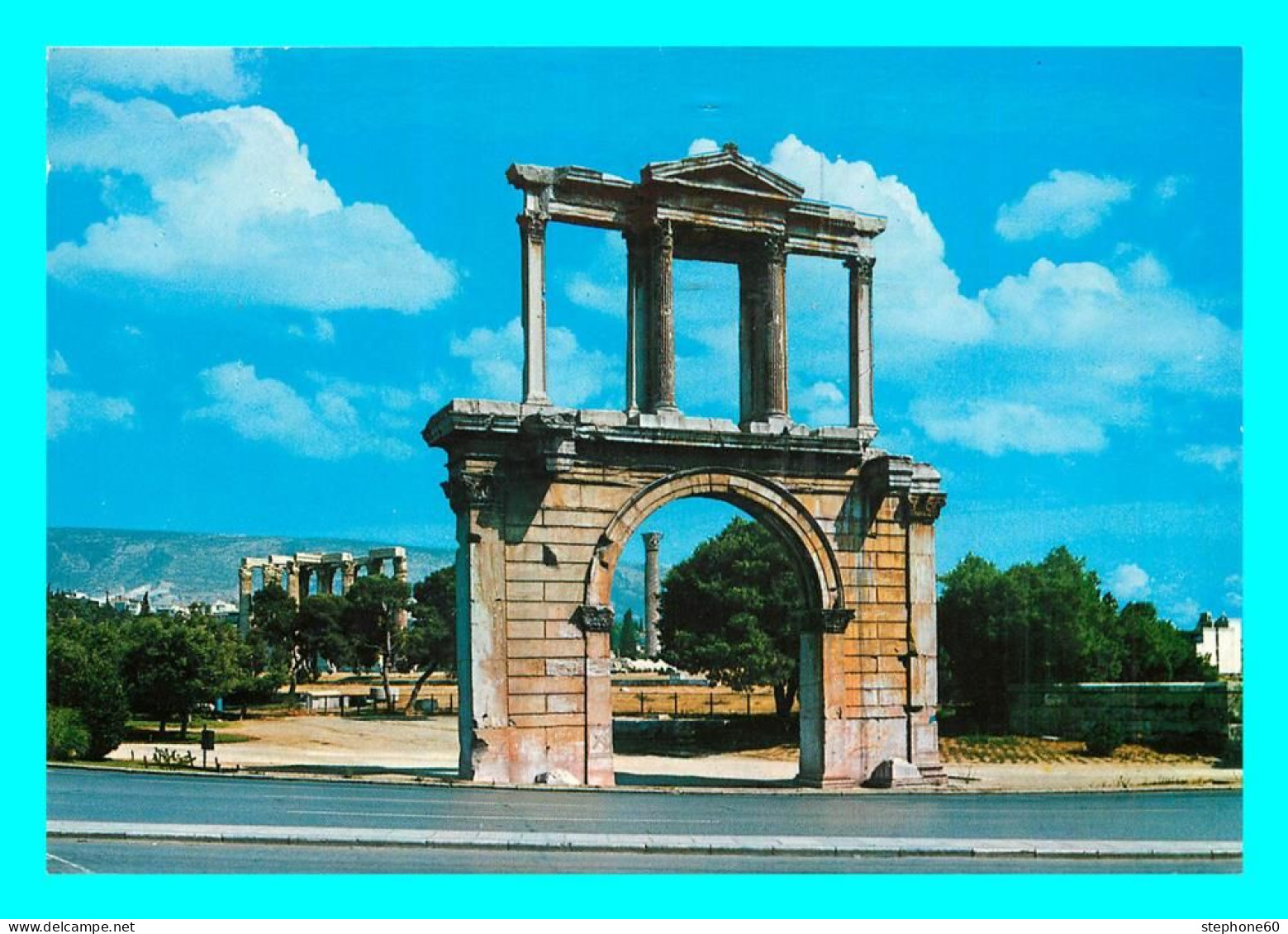 A857 / 477 Grece ATHENES Porte D'Adrien ( Timbre ) - Griechenland