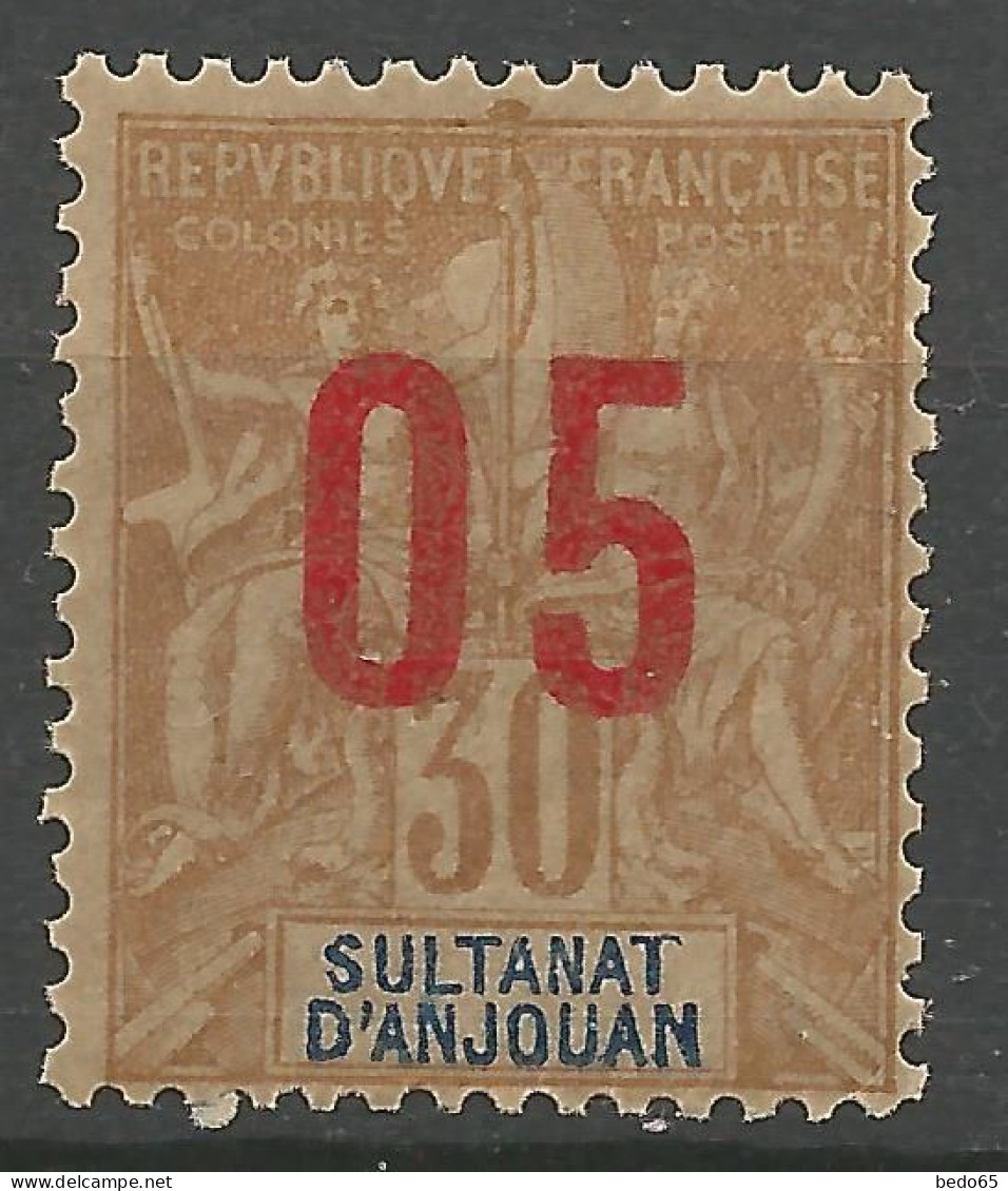 ANJOUAN N° 25A NEUF** LUXE SANS CHARNIERE / Hingeless / MNH - Nuevos