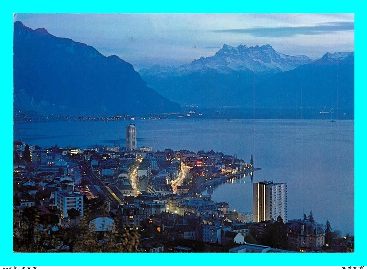 A857 / 329 Suisse MONTREUX La Ville Et Dents Du Midi - Montreux