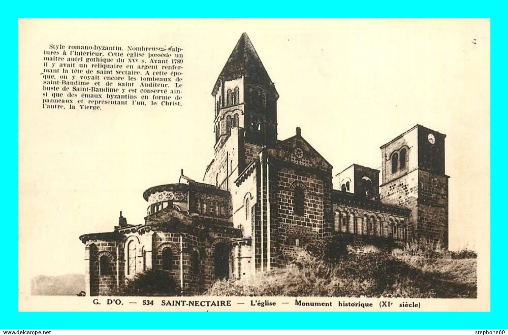 A859 / 241 63 - SAINT NECTAIRE Eglise - Saint Nectaire