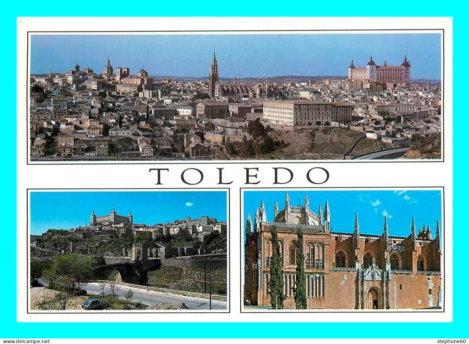 A857 / 137 TOLEDO ( Vignette Timbre ) Multivues - Toledo