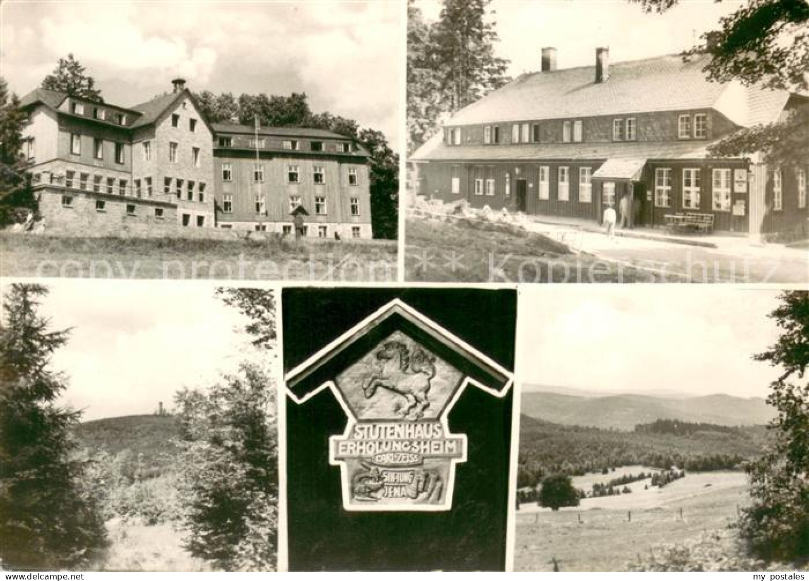 73669159 Vesser Rennsteig Stutenhaus Ferienheim Berggaststaette Der Carl Zeiss S - Autres & Non Classés