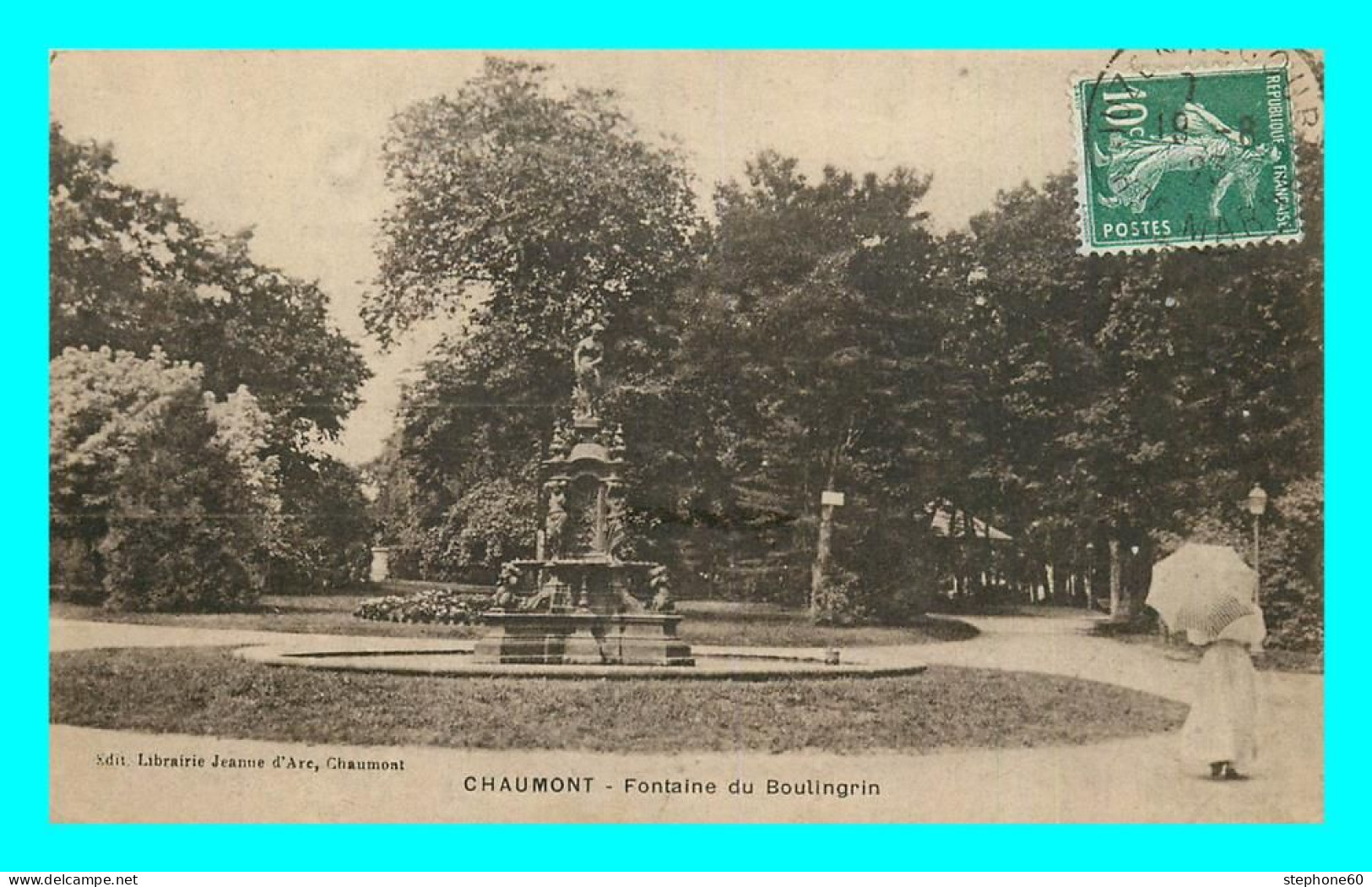 A859 / 201 52 - CHAUMONT Fontaine Du Boulingrin - Chaumont