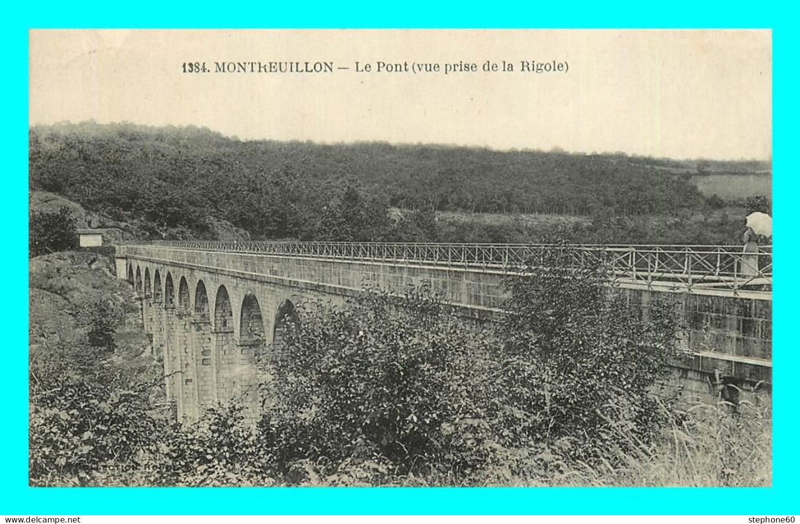 A863 / 573 58 - MONTREUILLON Pont Vue Prise De La Rigolle - Otros & Sin Clasificación