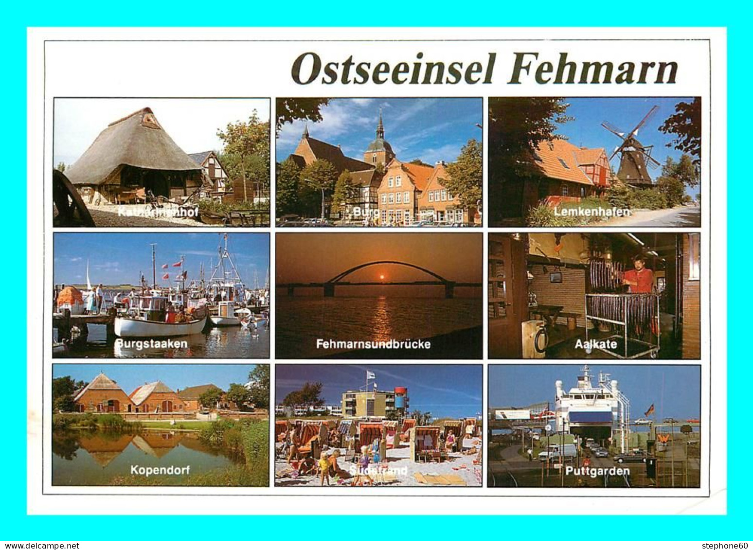 A857 / 085 FEHMARN OSTSEEINSEL FEHMARN Multivues ( Timbre ) - Fehmarn