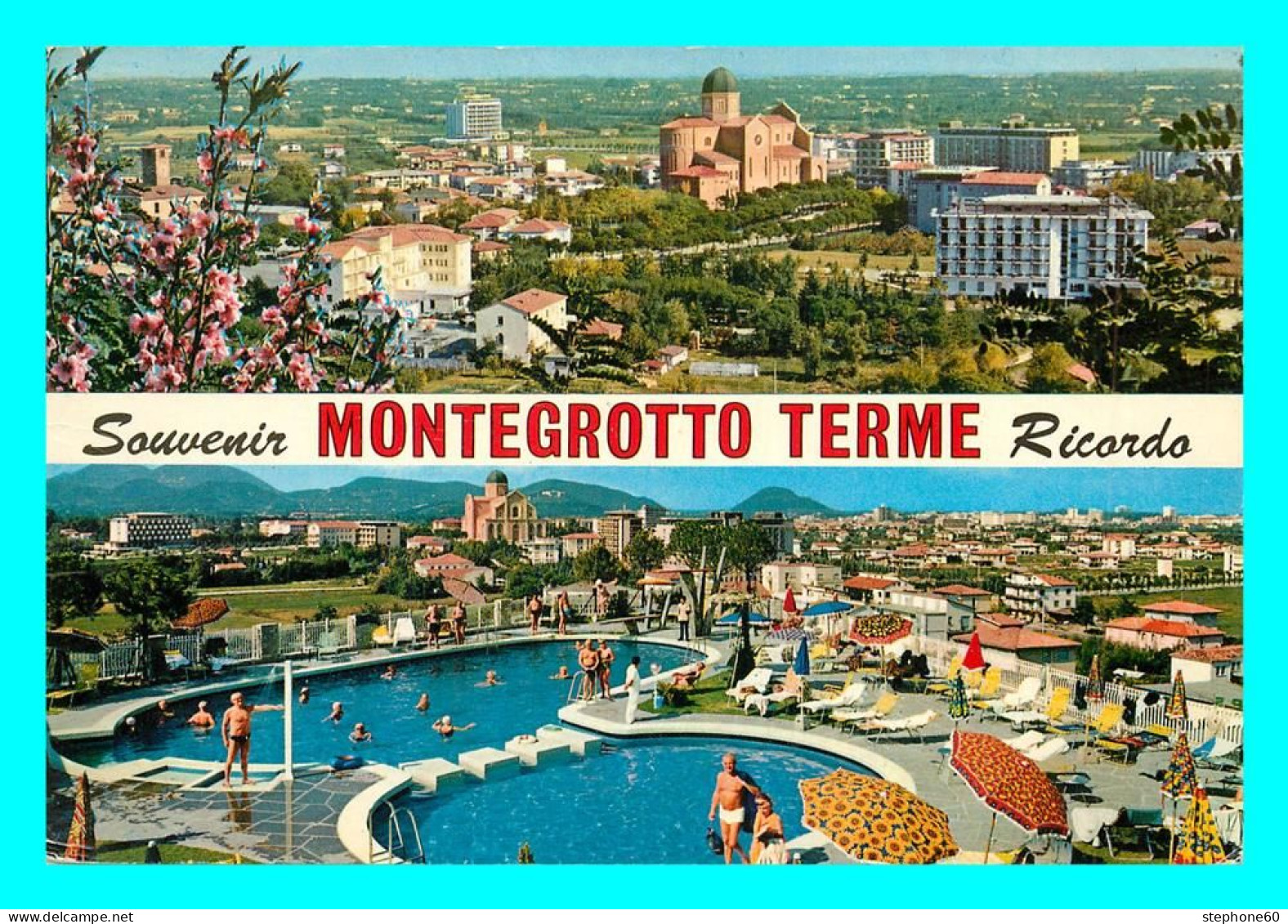 A857 / 015 Italie MONTEGROTTO TERME Multivues - Padova