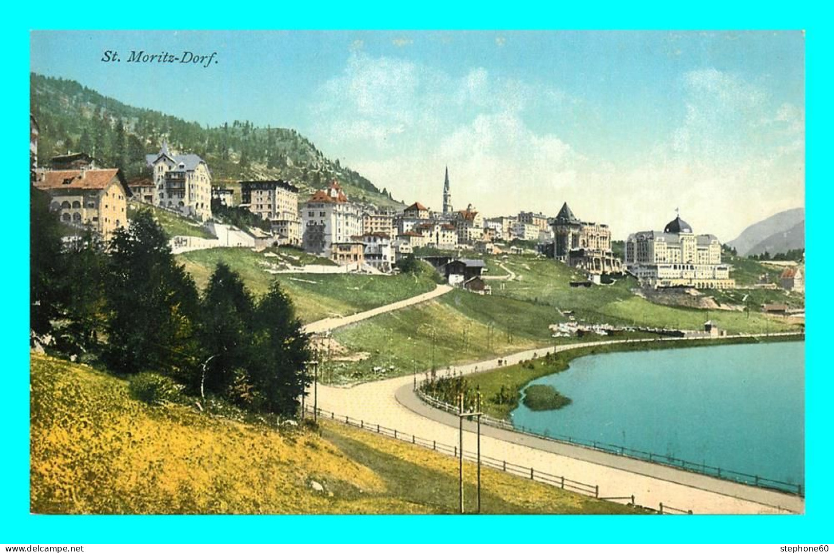A858 / 503 Suisse St MORITZ Dorf - Saint-Moritz