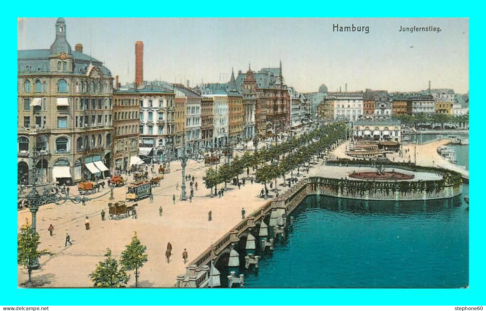 A858 / 457 HAMBOURG Hamburg Jungfernstieg - Andere & Zonder Classificatie