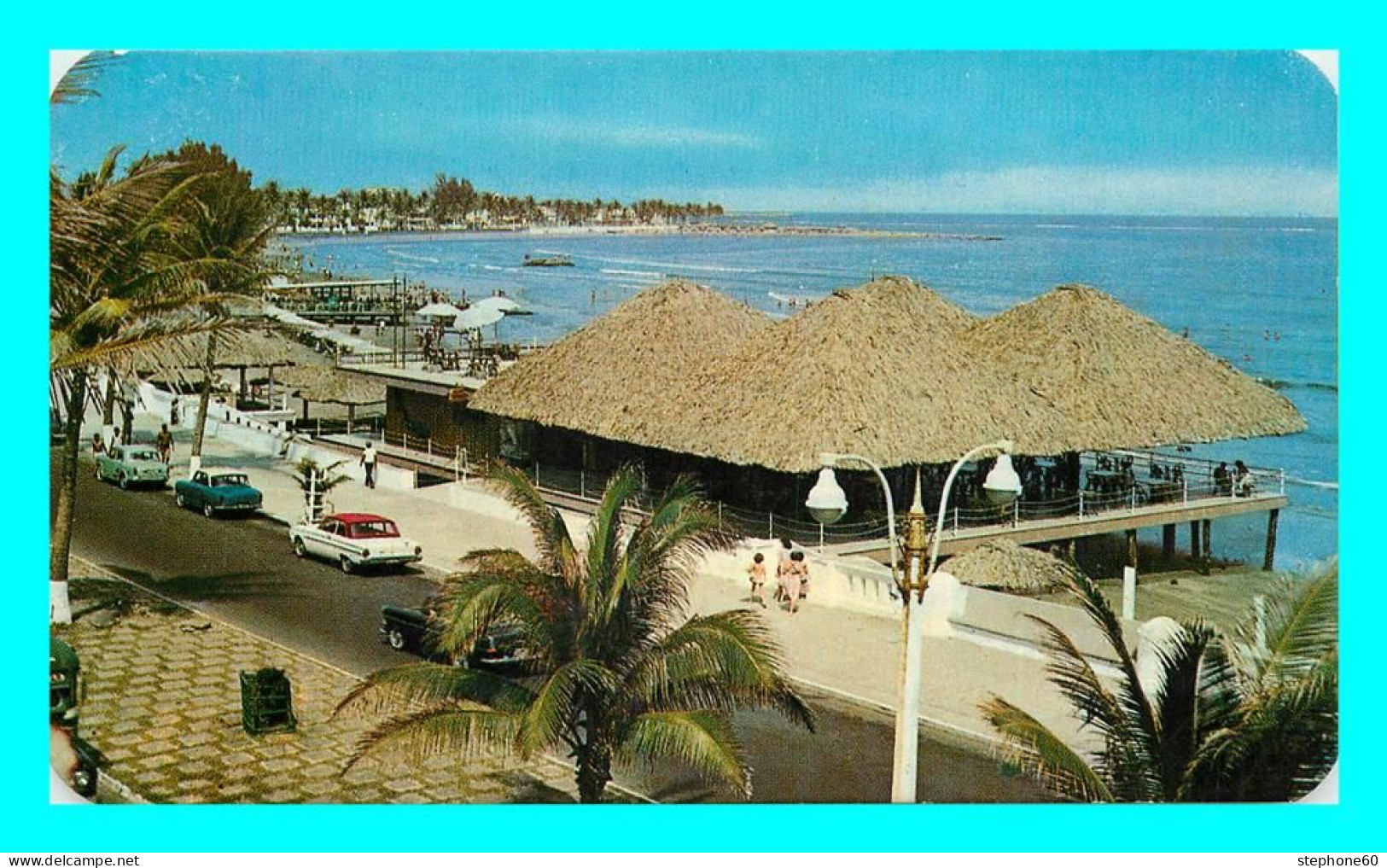 A858 / 563 MEXIQUE View Of Villa Del Mar Beach - Mexico