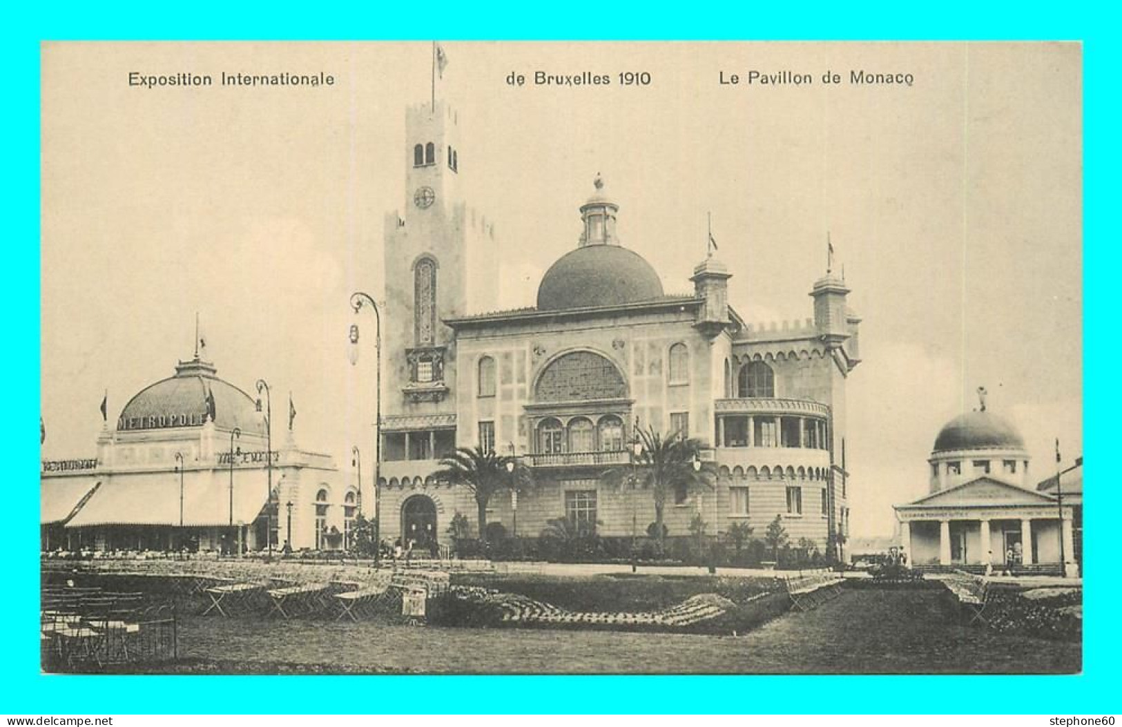 A858 / 413 BRUXELLES 1910 Exposition Internationale Pavillon De Monaco - Other & Unclassified