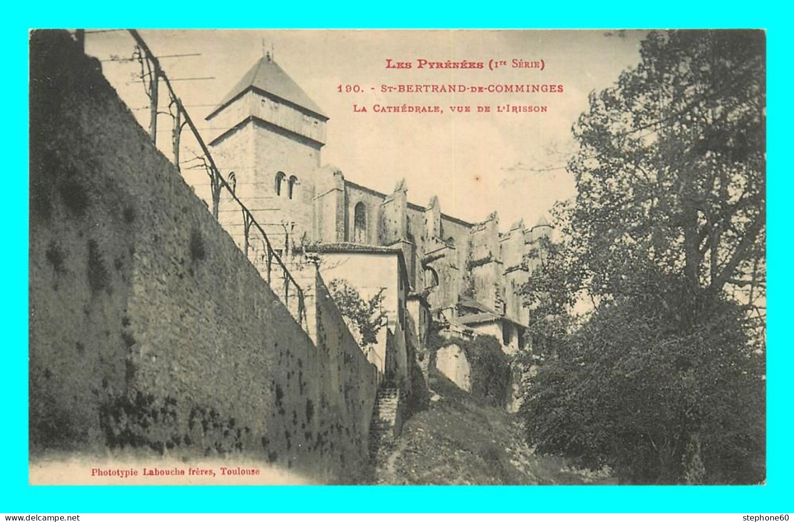 A858 / 335 31 - SAINT BERTRAND DE COMMINGES Cathédrale Vue De L'Irisson - Saint Bertrand De Comminges