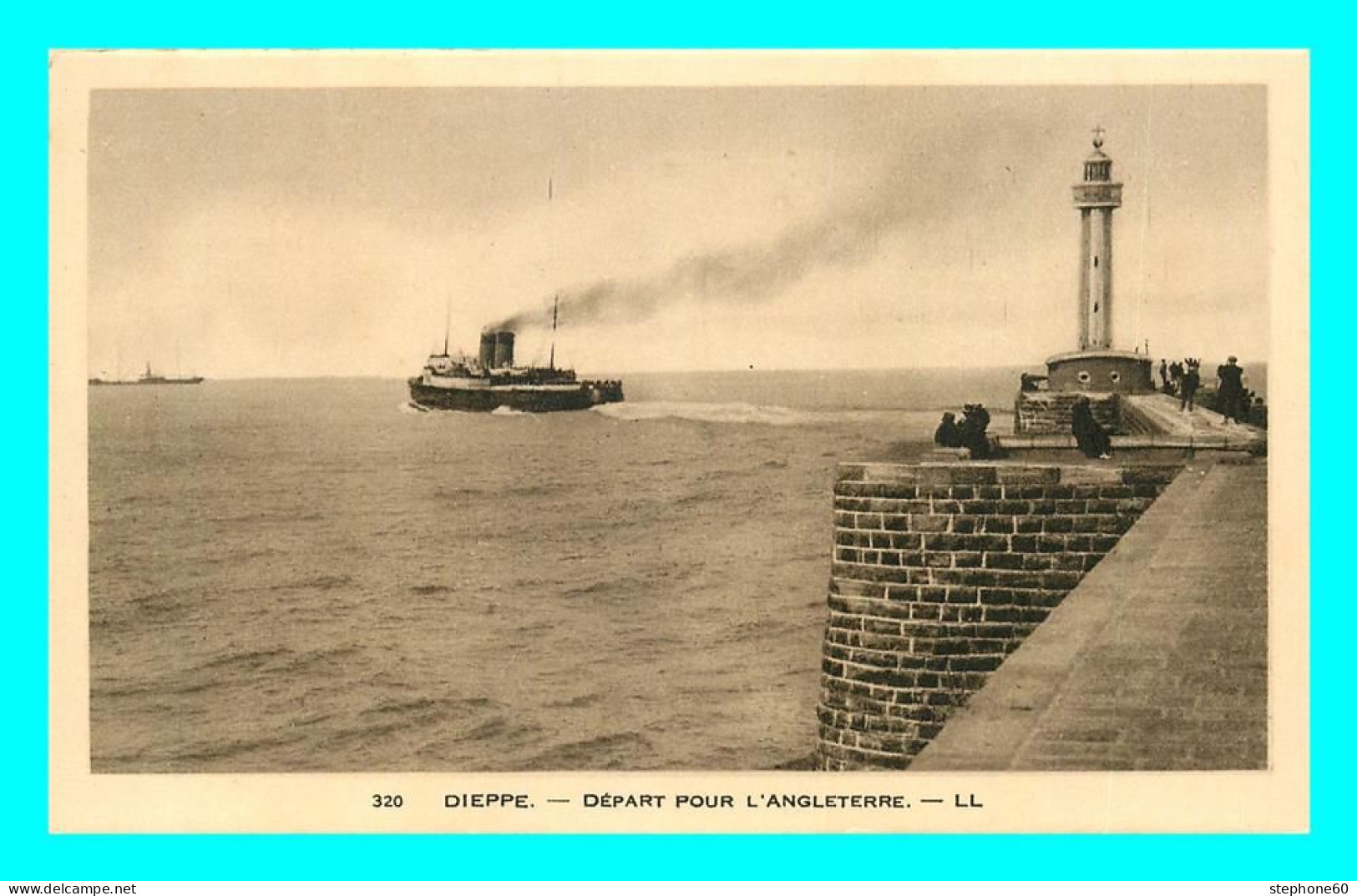 A859 / 473 76 - DIEPPE Départ Pour L'Angleterre ( Bateau ) - Dieppe