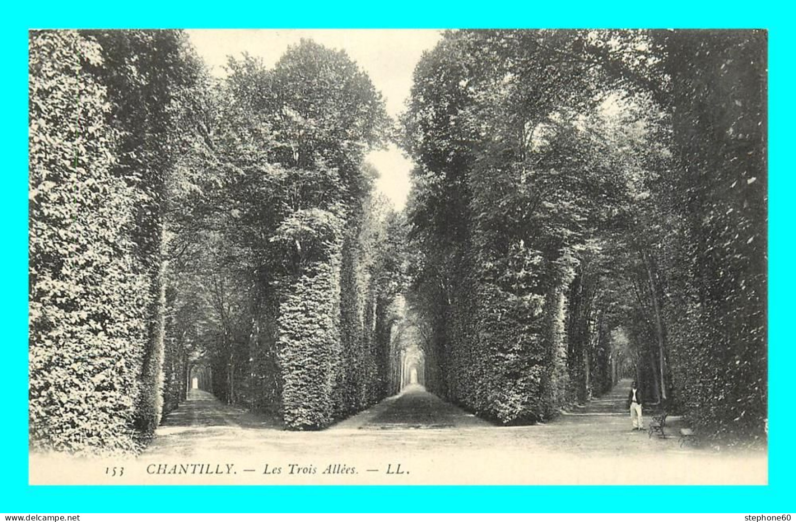 A859 / 499 60 - CHANTILLY Les Trois Allées - Chantilly