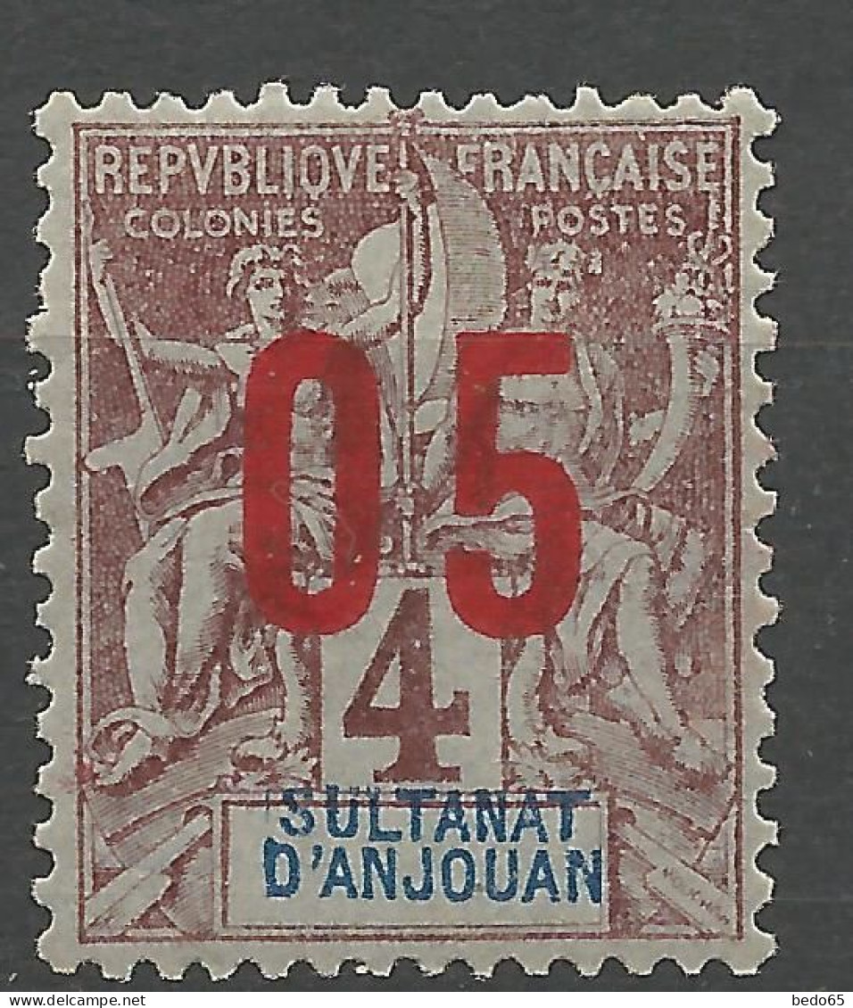 ANJOUAN N° 21A NEUF** LUXE SANS CHARNIERE / Hingeless / MNH - Nuevos